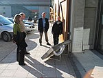 Luftkollektor in Aktion - Handwerkermesse Kloster Fürstenfeld Okt 2005